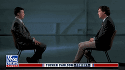 Kyle Rittenhouse Talking During Tucker Carlson Interview GIF