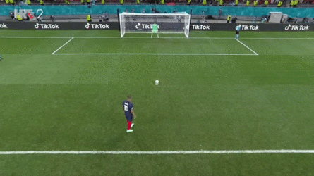 Kylian Mbappé Penalty Kicks GIF