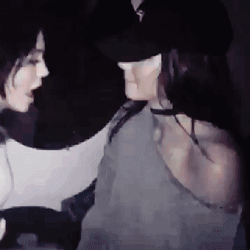 Kylie And Kendall Jenner Hand Shake