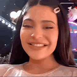 Kylie Jenner And Rosalia Happy Screaming Meme GIF