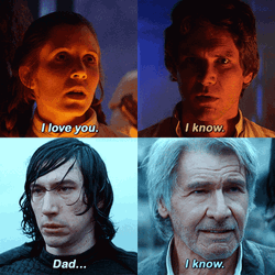 Kylo Ren I Love You Dad GIF