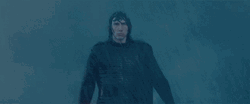 Kylo Ren Star Wars Lightsaber Smoke GIF