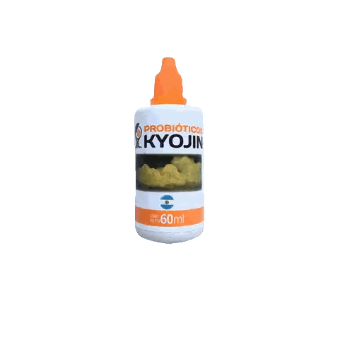 Kyojin Probiotics Bottle With Dropper Sticker