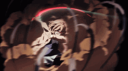 Kyokai No Kanata Anime Fighting GIF