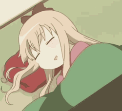 Kyōko Toshinō Anime Sleeping