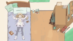  Kyoko Toshino Fall Out GIF