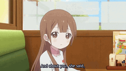 Kyouko Teasing Hanako Anime GIF