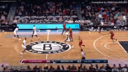 Kyrie Irving Basketball Cleveland VS Brooklyn GIF
