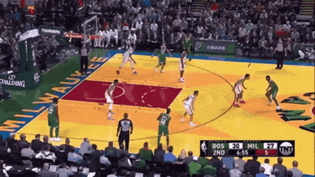 Kyrie Irving Boston Celtics Basketball Match GIF