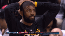 Kyrie Irving NBA Game Disappointed Look GIF
