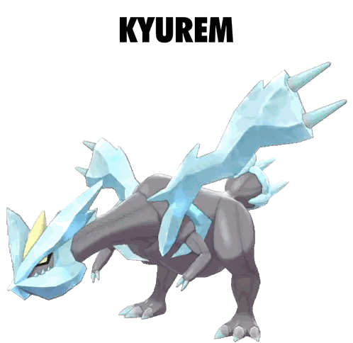 Kyurem Pokémon Sticker