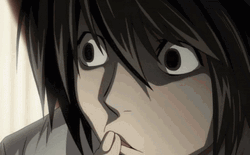 L Death Note Shh GIF