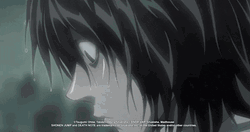 L Death Note Shocked Reaction GIF