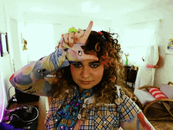 L On Her Forehead GIF