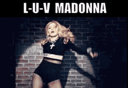 L-u-v Madonna Nicki Minaj