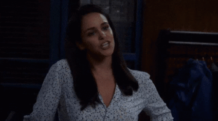 L7 Weenie Brooklyn 99 Amy Santiago GIF