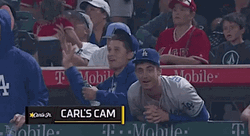 LA Dodgers Corey Seager Cody Bellinger  GIF