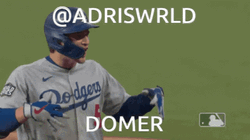 LA Dodgers Corey Seager Domer GIF