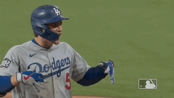 LA Dodgers Corey Seager Hand Shaking GIF