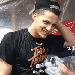 LA Dodgers Corey Seager Interview GIF