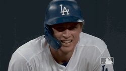 LA Dodgers Corey Seager Tongue Sticking Out GIF