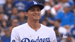LA Dodgers Happy Corey Seager Happy GIF