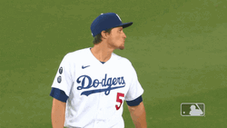 LA Dodgers Happy Corey Seager Standby GIF