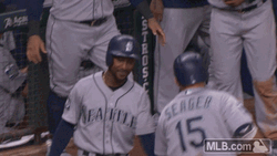 LA Dodgers Team Corey Seager Hug GIF