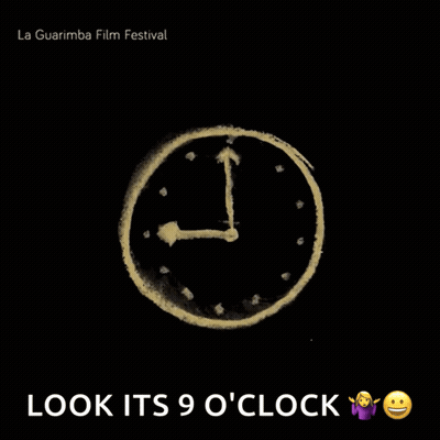 La Guarimba Film Festival Clock Poster GIF
