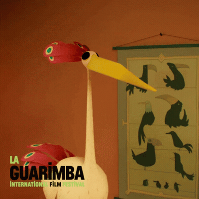 La Guarimba Film Festival Peacock Poster GIF