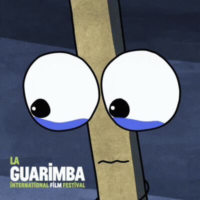 La Guarimba Film Festival Poster Cartoon Character GIF