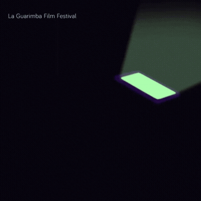 La Guarimba Film Festival Poster Cell Phone Projection GIF