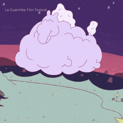 La Guarimba Film Festival Poster With Cloud GIF