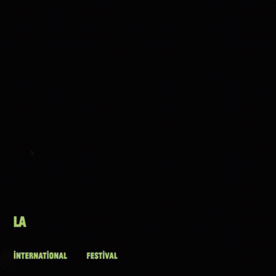 La Guarimba Person Looking Through Zipper GIF