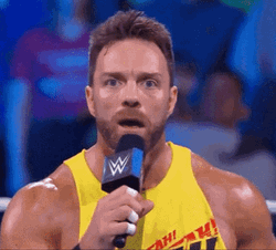 La Knight Holds Mic Says Nah GIF