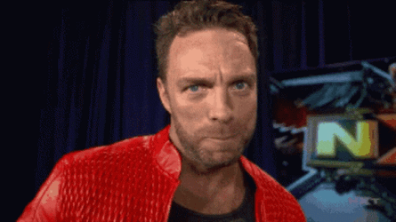 La Knight Talks To The Camera GIF