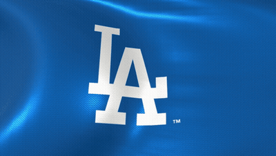 LA Logo With TM On Blue Background GIF