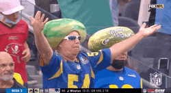 La Rams Fan Ritual GIF