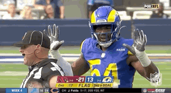 La Rams Leonard Floyd Hands Up GIF
