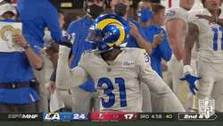 La Rams Nick Hampton GIF