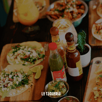 La Taqueria Taco And Sauce Menu GIF