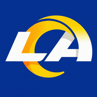 La Vs Hate Logo With Ram On Blue Background GIF