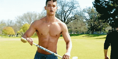 Lacrosse Muscle Flex GIF