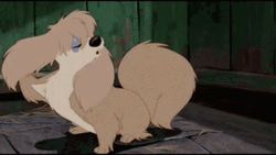 Lady And The Tramp Peg Brushes Hair GIF