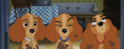 Lady And The Tramp Triplets GIF