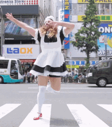 Lady Boy On Japan GIF