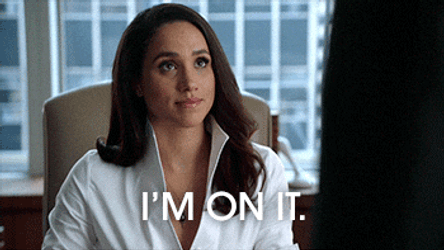 Lady Confident Will Do Approach GIF