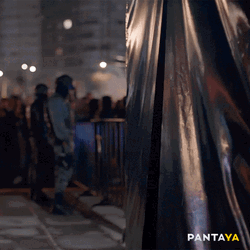 Lady Cop Rushing Wearing Bullet Proof Vest GIF