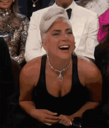 Lady Gaga Flying Kiss GIF
