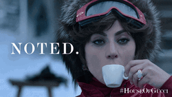 Lady Gaga Noted GIF